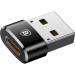 Baseus Перехідник USB 2.0 AF to USB-C black Baseus (CAAOTG-01)