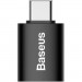 Baseus Перехідник OTG USB 3.1 AF to USB-C black Baseus (ZJJQ000001)
