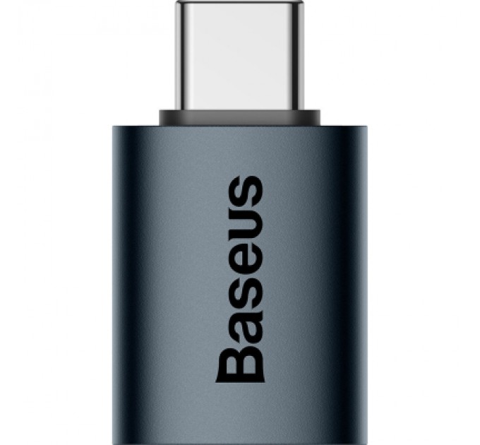 Baseus Перехідник OTG USB 3.1 AF to USB-C blue Baseus (ZJJQ000003)