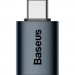 Baseus Перехідник OTG USB 3.1 AF to USB-C blue Baseus (ZJJQ000003)