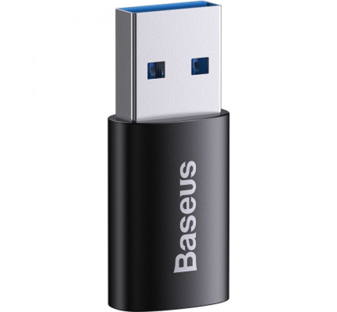 Baseus Перехідник USB 3.1 M to USB-C F black Baseus (ZJJQ000101)
