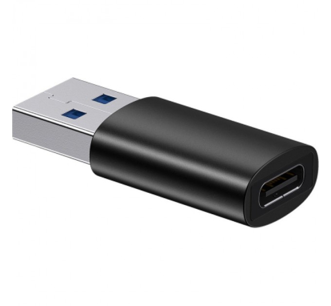 Baseus Перехідник USB 3.1 M to USB-C F black Baseus (ZJJQ000101)