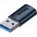 Baseus Перехідник USB 3.1 M to USB-C F blue Baseus (ZJJQ000103)