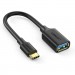 Ugreen Перехідник OTG USB 3.0 AF to USB-C US154 black Ugreen (30701)