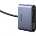 Ugreen Перехідник USB 3.0 to HDMI + VGA CM449 gray Ugreen (20518)