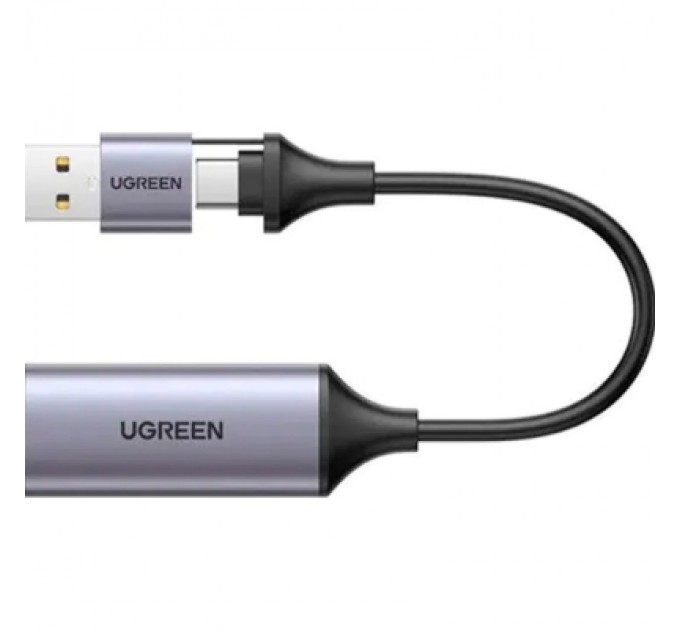 Ugreen Перехідник USB/USB-C to HDMI 4K/60Hz Ugreen (40189)