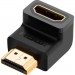 Ugreen Перехідник HDMI M to HDMI F 90° corner Down HD112 black Ugreen (20109)