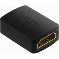 Перехідник HDMI F to HDMI F 4K 60Hz black Ugreen (20107)