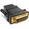 Ugreen Перехідник DVI 24+1 M to HDMI F black Ugreen (20124)