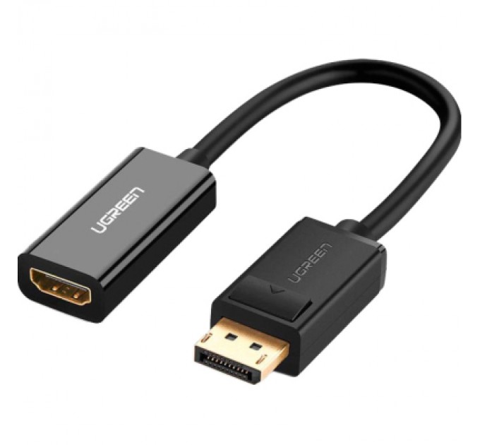 Ugreen Перехідник Display Port M to HDMI F 1080P black Ugreen (40362)