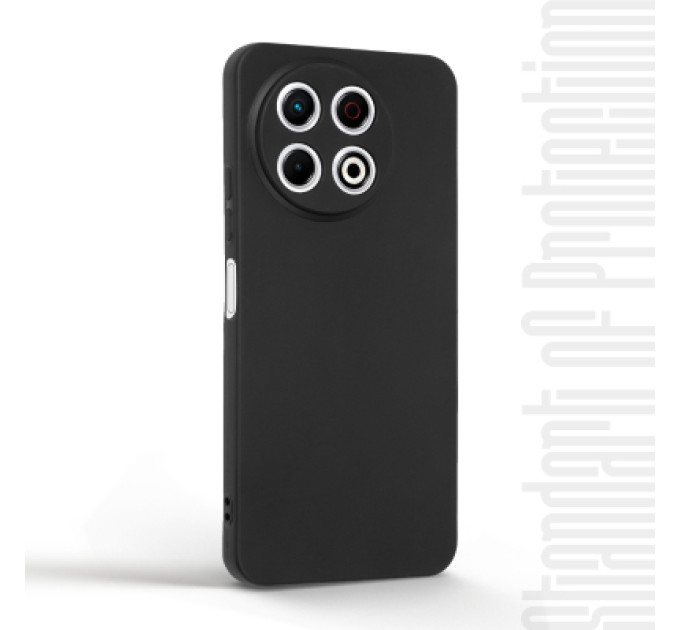 Armorstandart Чохол до мобільного телефона Armorstandart Matte Slim Fit Tecno Spark 30 Pro 4G (KL7) Camera cover Black (ARM83317)