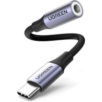 Перехідник USB-C to 3.5mm F 0.10m AV161 Ugreen (80154)