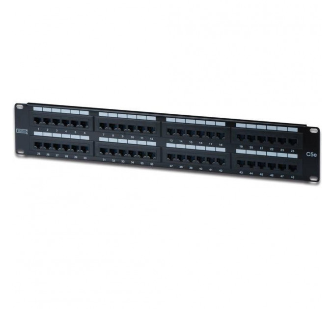 Патч-панель Digitus 19" 48хRJ-45 UTP 2U cat. 5e в сборе (DN-91548U)