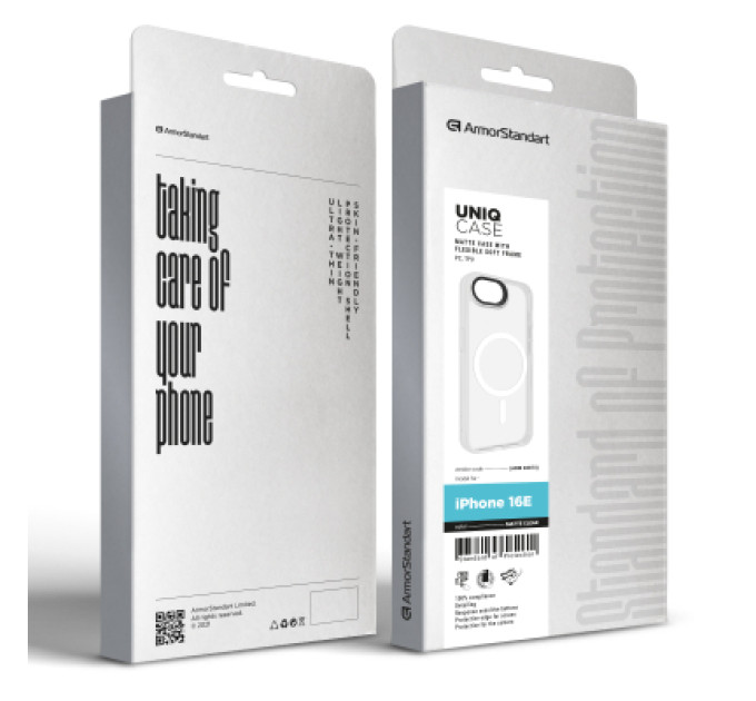 Armorstandart Чохол до мобільного телефона Armorstandart Uniq MagSafe Apple iPhone 16e Matte Clear (ARM83873)