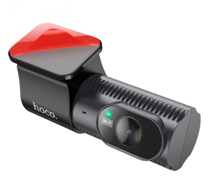 HOCO Відеореєстратор HOCO DV8 2K display hidden driving recorder with rear camera Black (6942007623384)