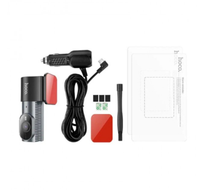 HOCO Відеореєстратор HOCO DV13 Screenless hidden driving recorder Iron Gray (6942007644167)