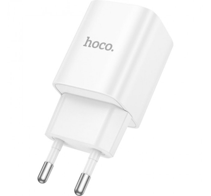 HOCO Зарядний пристрій HOCO C149A Charm 1xUSB-C PD30W + 1xUSB QC3.0 White (6942007630337)