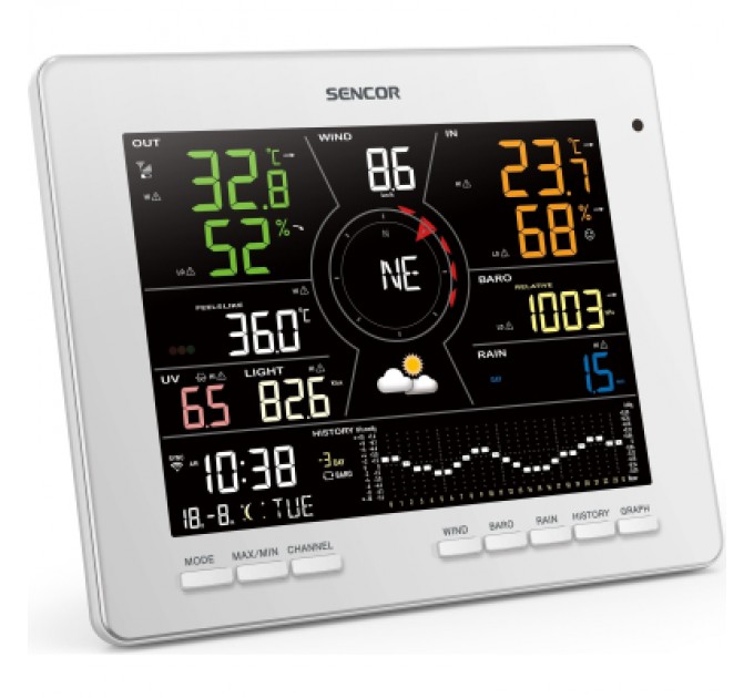 Sencor Метеостанція Sencor SWS16600WIFI