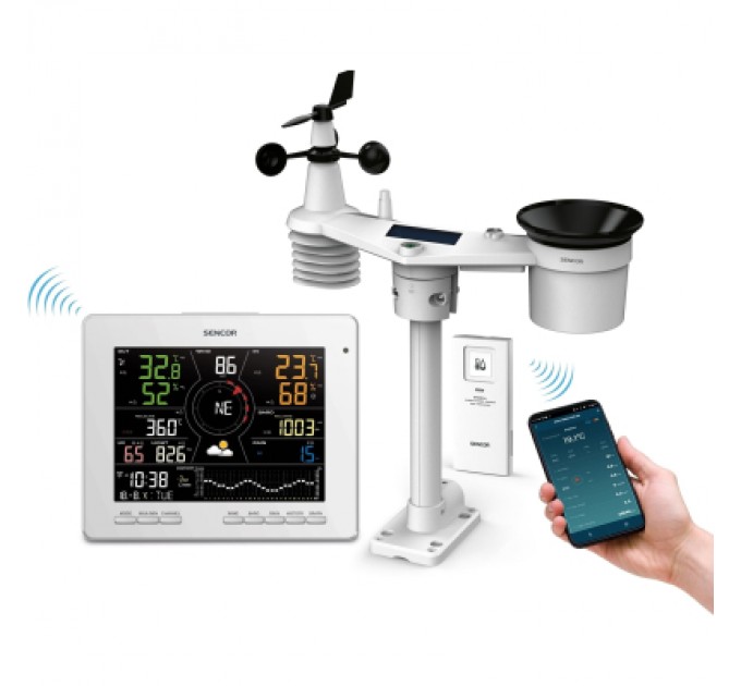 Sencor Метеостанція Sencor SWS16600WIFI