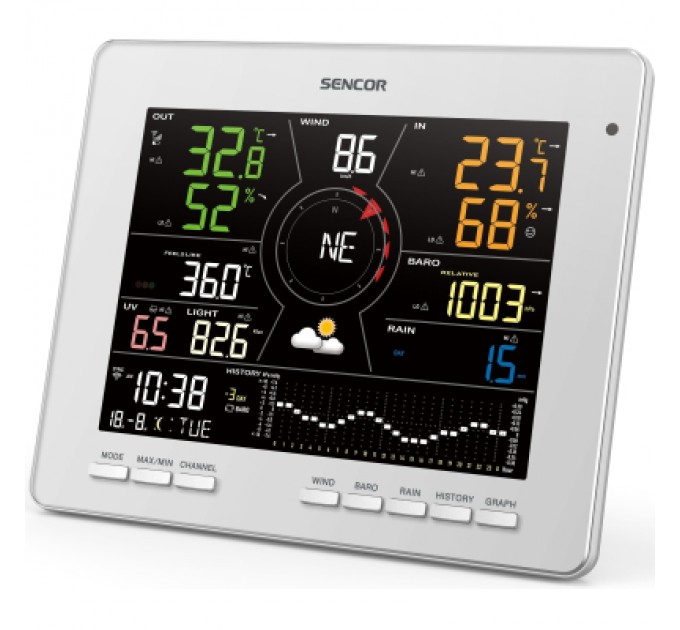 Sencor Метеостанція Sencor SWS16600WIFI