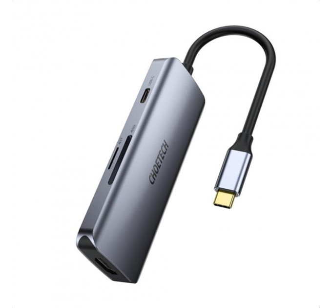 Choetech Концентратор Choetech HUB-M19 7 in 1 USB-C to HDMI Multiport Adapter