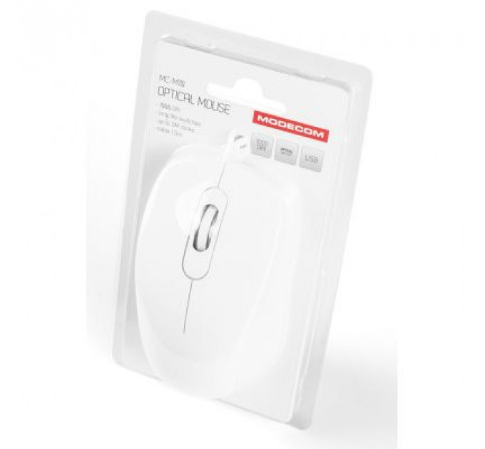 Мишка Modecom MC-M10 USB White (M-MC-0M10-200)