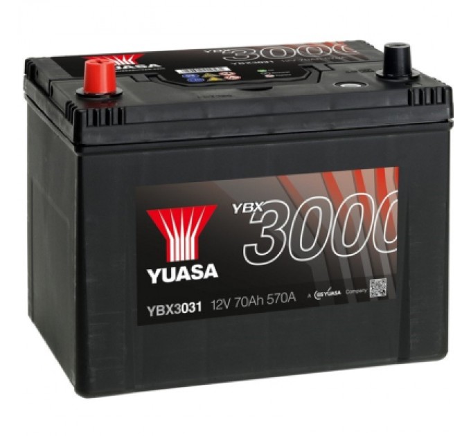 Yuasa Акумулятор автомобільний Yuasa 12V 72Ah SMF Battery (YBX3031)