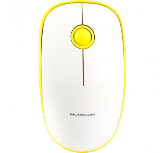 Мишка Modecom MC-WM112 Wireless Yellow-White (M-MC-WM112-290)