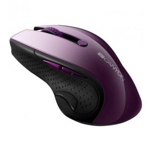 Мишка Canyon CNS-CMSW01P Wireless Purple/Black (CNS-CMSW01P)