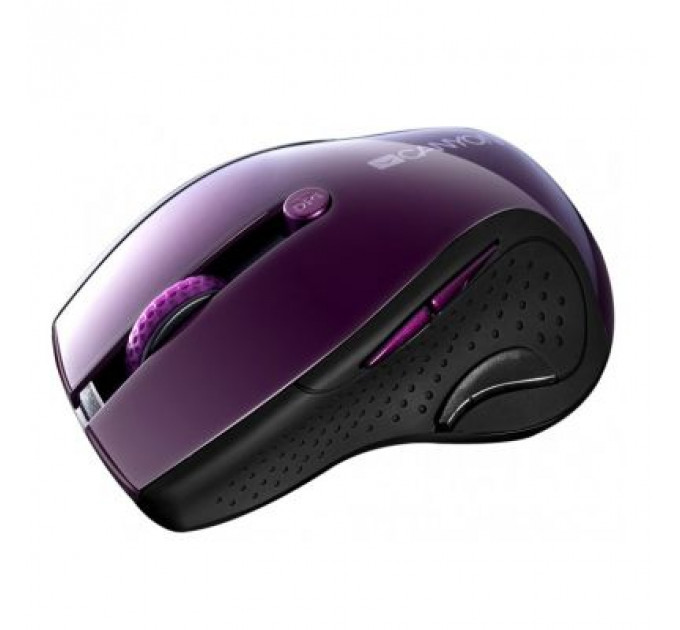 Мишка Canyon CNS-CMSW01P Wireless Purple/Black (CNS-CMSW01P)