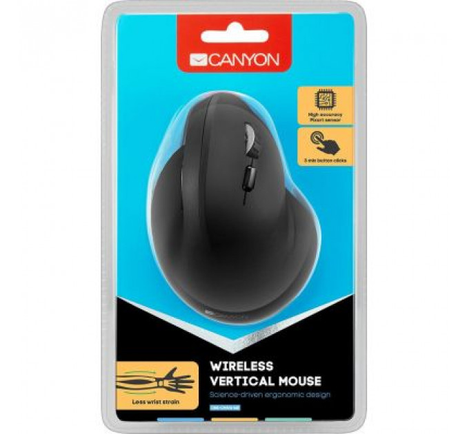 Мишка Canyon CNS-CMSW16B Wireless Black (CNS-CMSW16B)