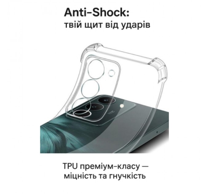 BeCover Чохол до мобільного телефона BeCover Anti-Shock Xiaomi Redmi 15 Clear (713811)