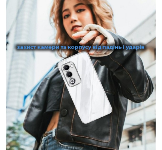 BeCover Чохол до мобільного телефона BeCover Silicone Oppo A5 2025 4G/5G Transparent (713882)