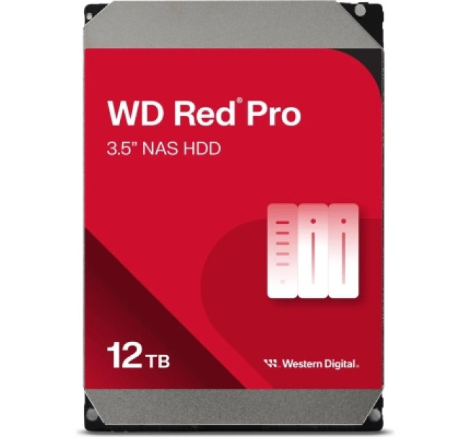 WD Жорсткий диск 3.5" 12TB WD (WD122KFBX)