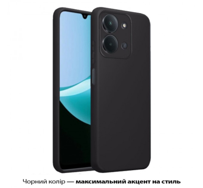 BeCover Чохол до мобільного телефона BeCover Silicone Xiaomi Redmi 15С 4G/5G Black (713784)