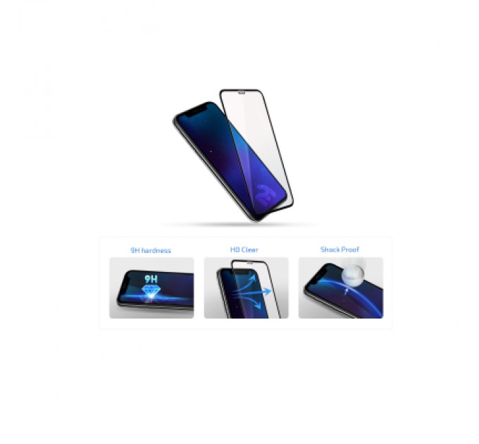 2E Скло захисне 2E iPhone 14 Pro Max 2.5D FCFG black (2E-IP-14PM-6.7-SMFCFG-BB)