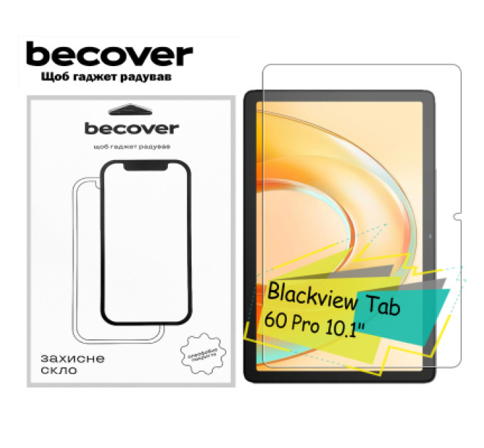 BeCover Скло захисне BeCover Blackview Tab 60 Pro 10.1" (713130)