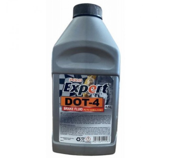Polo Expert Гальмівна рідина Polo Expert ДОТ-4 0,5л. (7672)