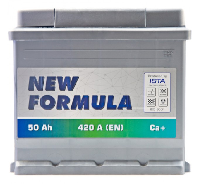 NEW FORMULA Акумулятор автомобільний NEW FORMULA 50Ah Ев (-/+) 420EN (5502204209)