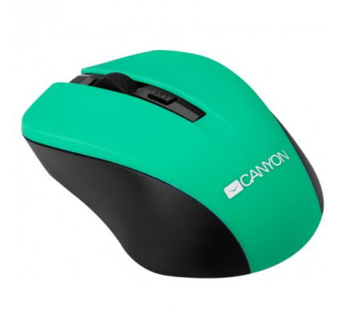 Мишка Canyon CNE-CMSW1GR Wireless Black-Green (CNE-CMSW1GR)