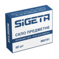 Sigeta Аксесуар до мікроскопів Sigeta Предметне скло шліфовані краї, поле для надпису (50 шт) (65191)
