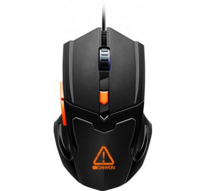 Мишка Canyon Vigil USB Black (CND-SGM02RGB)
