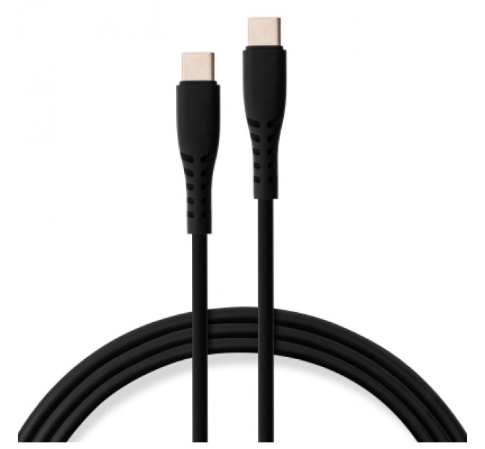 Vinga Дата кабель USB-C to USB-C 2.0m 240W Chip Silicon Black Vinga (VCDCCC2242SB)