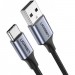 Ugreen Дата кабель USB 2.0 AM to Type-C 3.0m 3.0A 18W US288 Space Gray Ugreen (60408)