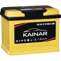 Акумулятор автомобільний KAINAR STANDART 60Ah (+/-) (550EN) (060 261)