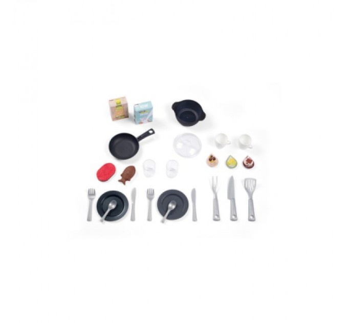 Smoby Ігровий набір Smoby Інтерактивна кухня Черрі з духовкою та холодильником (310914)