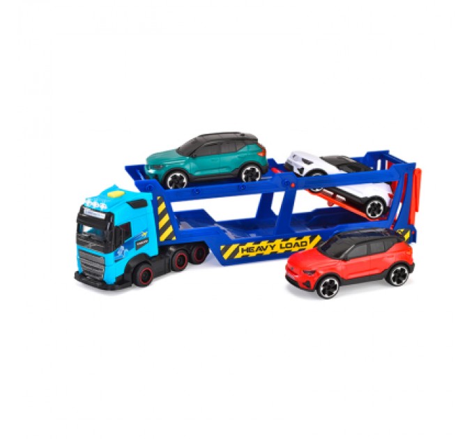 Dickie Toys Спецтехніка Dickie Toys Автотранспортер з 3 машинками (3747017)