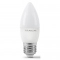 TITANUM Лампочка TITANUM C37 6W E27 4100K 220V (TLС3706274)
