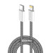 ColorWay Дата кабель USB-C to Lightning 2.0m (PDF Fast Charging 27W) black ColorWay (CW-CBPDCL068-BK)