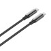 ColorWay Дата кабель USB-C to USB-C 2.0m (PVC+Aluminum Alloy) (PD Fast Charging 240W) 5А black ColorWay (CW-CBPDCC070-BK)